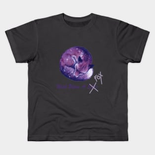 Wish Upon A Fox Kids T-Shirt